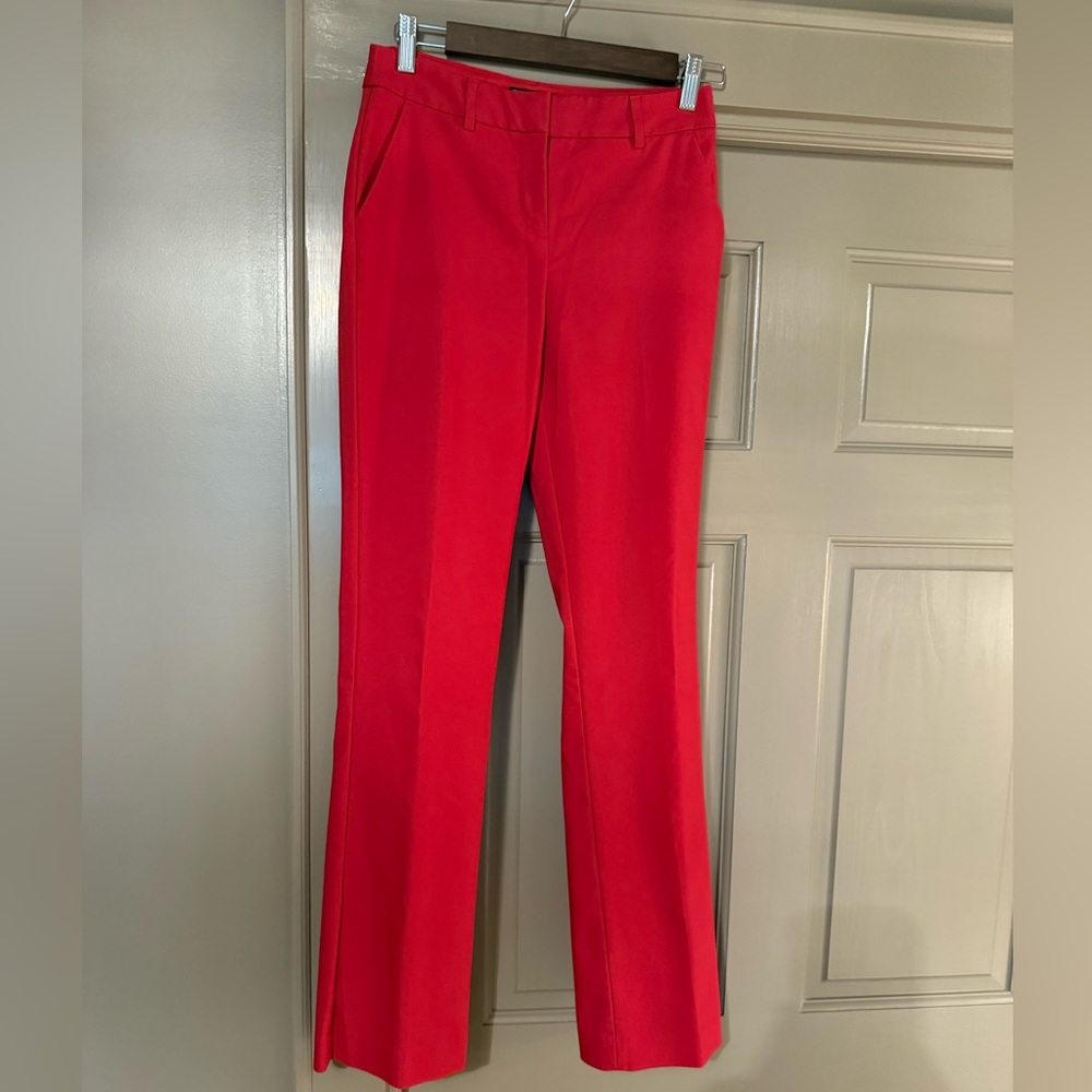 Express Women's Columnist Red Trousers